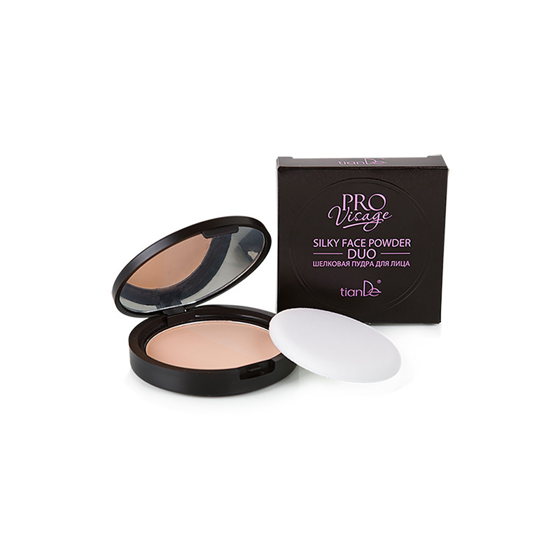 Silky face powder Duo