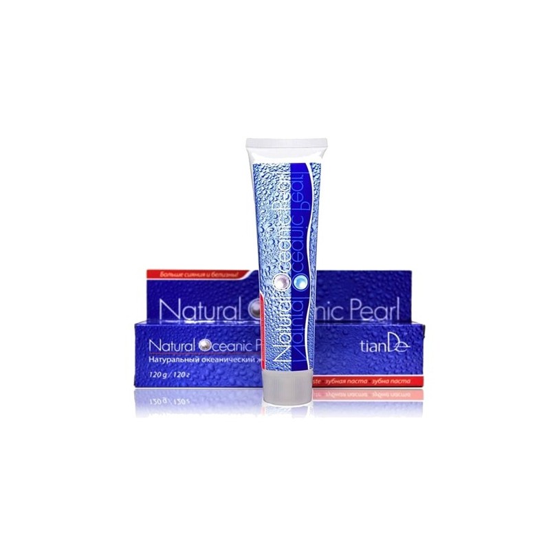 "Natural Oceanic Pearl" toothpaste