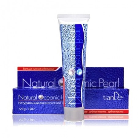 "Natural Oceanic Pearl" toothpaste