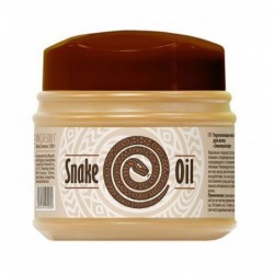 "Snake Oil" strengthening hair mask