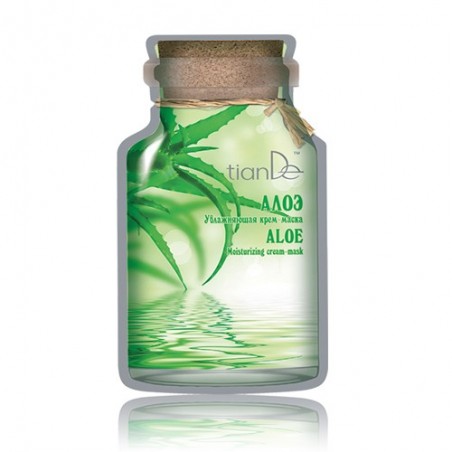 Moisturizing mask-cream "Aloe"