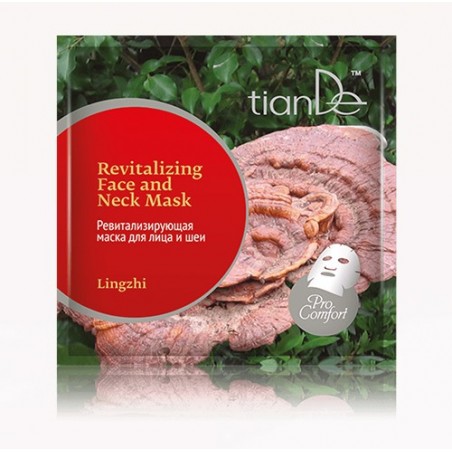 "Lingzhi" revitalizing face and neck mask