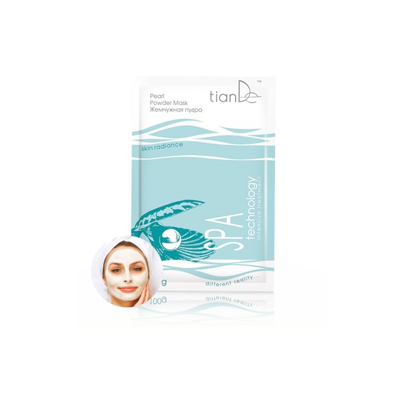 Water soluble "Pearl Powder" face mask