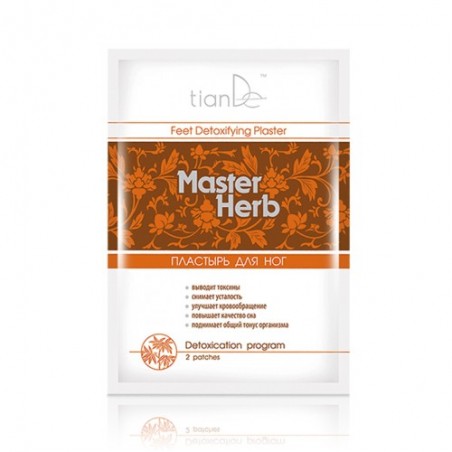 Feet detoxifying plaster "Master Herb"