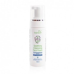 Soothing cleansing face foam