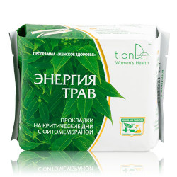 "Herbal energy" day phytomembrane hygiene pads