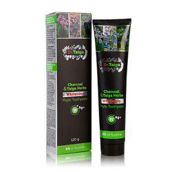 Charcoal&Taiga herbs whitening phyto toothpaste