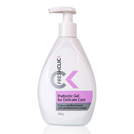 Prebiotic gel for delicate care